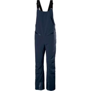 Helly-Hansen Women’s Alphelia Bib Pant, Lightweight Stretch Insulation, Fully Seam Sealed, 2-Layer, Adjustable Suspenders(597 Navy)