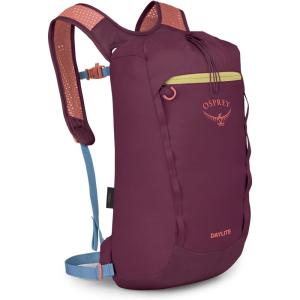 Osprey Daylite Cinch Backpack, Smoky Desert Print/Magma Brown(Moody Burgundy)