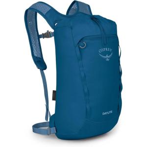 Osprey Daylite Cinch Backpack, Smoky Desert Print/Magma Brown(Night Shift Blue)