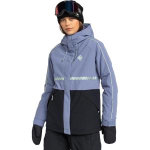 Roxy Womens High Ridge Hoodie Snowboard Jacket – 10k Waterproof, Insulated Ski Jacket(Wild Wind)