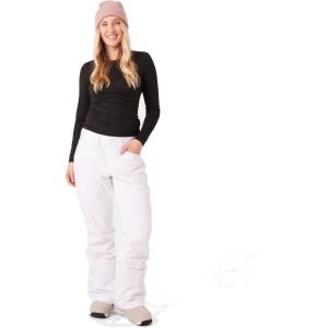 Roxy womens Backyard Snow Pant – 10k Waterproof Ski & Snowboard Pants, Pfas-free, Tailored Fit, Insulated(Cloud)