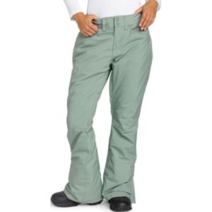 Roxy womens Backyard Snow Pant – 10k Waterproof Ski & Snowboard Pants, Pfas-free, Tailored Fit, Insulated(Lily Pad)