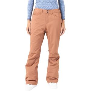 Roxy womens Backyard Snow Pant – 10k Waterproof Ski & Snowboard Pants, Pfas-free, Tailored Fit, Insulated(Russet)
