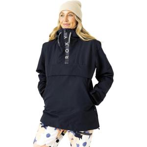 Roxy womens Shelter Snowboard Jacket – 10k Waterproof Insulated Ski Jacket, Pfas-free, Hydrosmart Collar(Black)