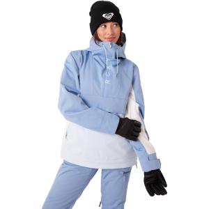 Roxy womens Shelter Snowboard Jacket – 10k Waterproof Insulated Ski Jacket, Pfas-free, Hydrosmart Collar(Blue)