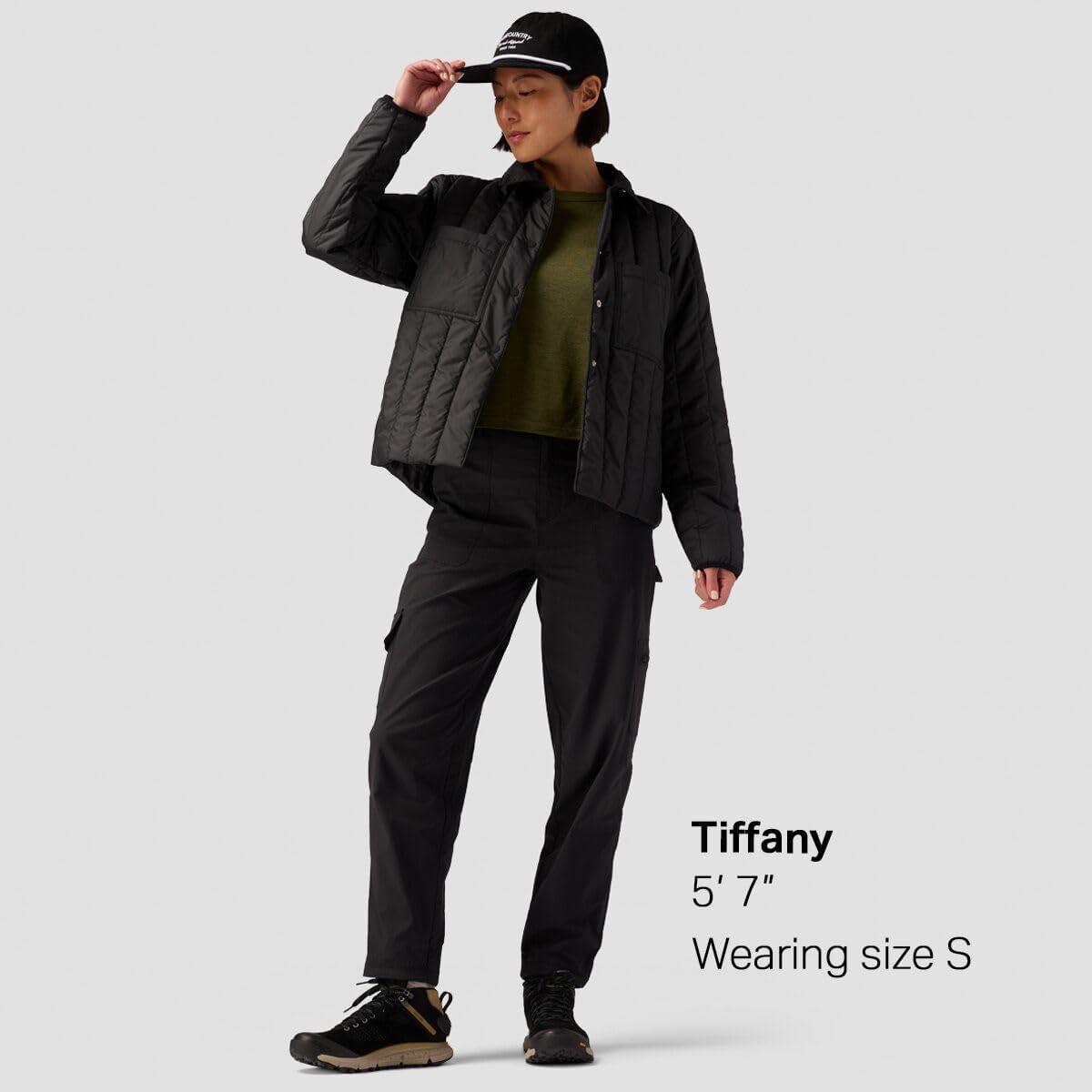 imageBackcountry Oakbury Synthetic Quilted Shirt Jacket WomensBlack