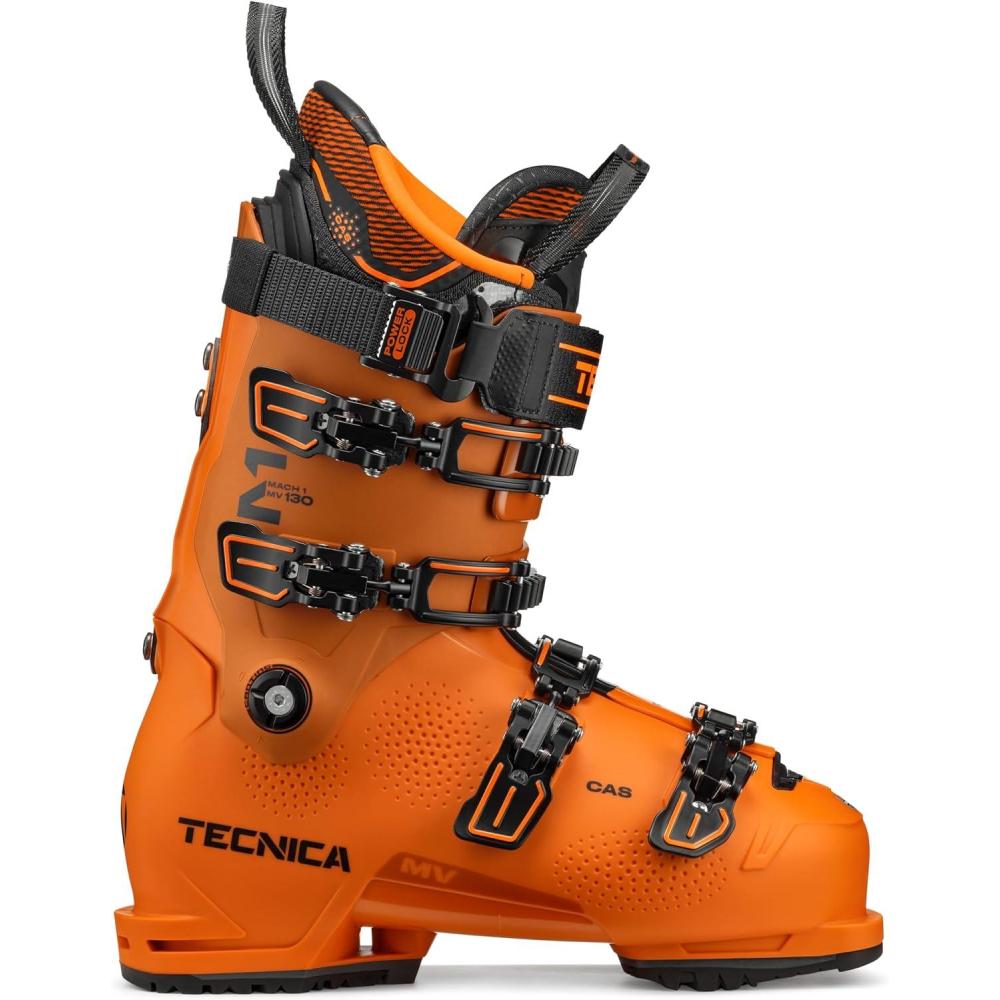 imageTecnica Mach1 MV 130 All MountainHigh Performance Mens Downhill Ski BootIcon Orange