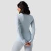 Backcountry, Pines Microgrid Ultra-Lt Baselayer 1/4-Zip Top – Women’s(Skyride)