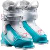 NORDICA Junior Speedmachine J 1 Ski Boots | Warm Comfortable Durable Lightweight Insulated Downhill Ski Boots for Children(SPEEDMACHINE J1 Light Blue / White / Pink)
