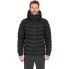 Rab Men’s Nebitron Pro Hooded Jacket, Lightweight & Insulated for Hiking & Mountain(Black)