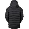 Rab Men’s Nebitron Pro Hooded Jacket, Lightweight & Insulated for Hiking & Mountain(Black)