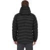 Rab Men’s Nebitron Pro Hooded Jacket, Lightweight & Insulated for Hiking & Mountain(Black)