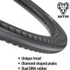 WTB Byway Gravel Bike Tire (650/700c) Tubeless Folding, Fast Rolling, Pavement & Bikepacking (Black/Tan, Optional SG/SG2 Puncture Protection)(Black)