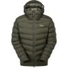 Rab Men’s Nebitron Pro Hooded Jacket, Lightweight & Insulated for Hiking & Mountain(Army)