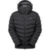 Rab Men’s Nebitron Pro Hooded Jacket, Lightweight & Insulated for Hiking & Mountain(Black)