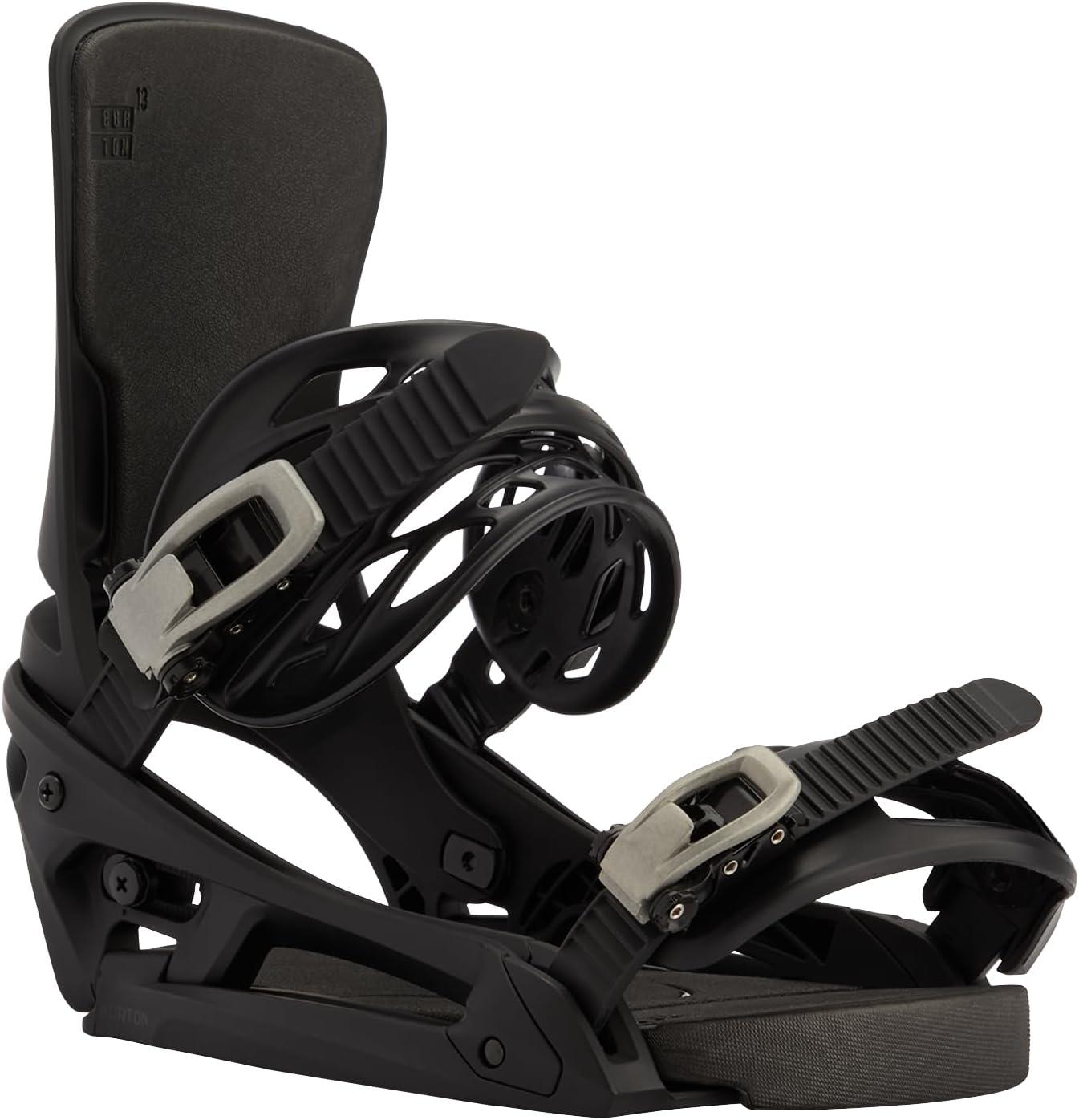 imageBurton Mens Cartel EST Snowboard Bindings Black Large 10