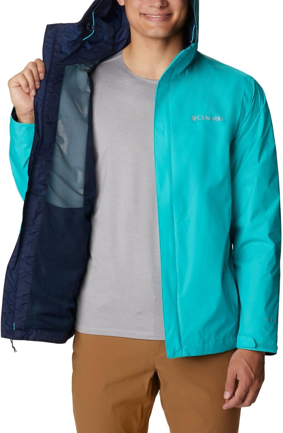 imageColumbia mens Watertight II JacketBright Aqua