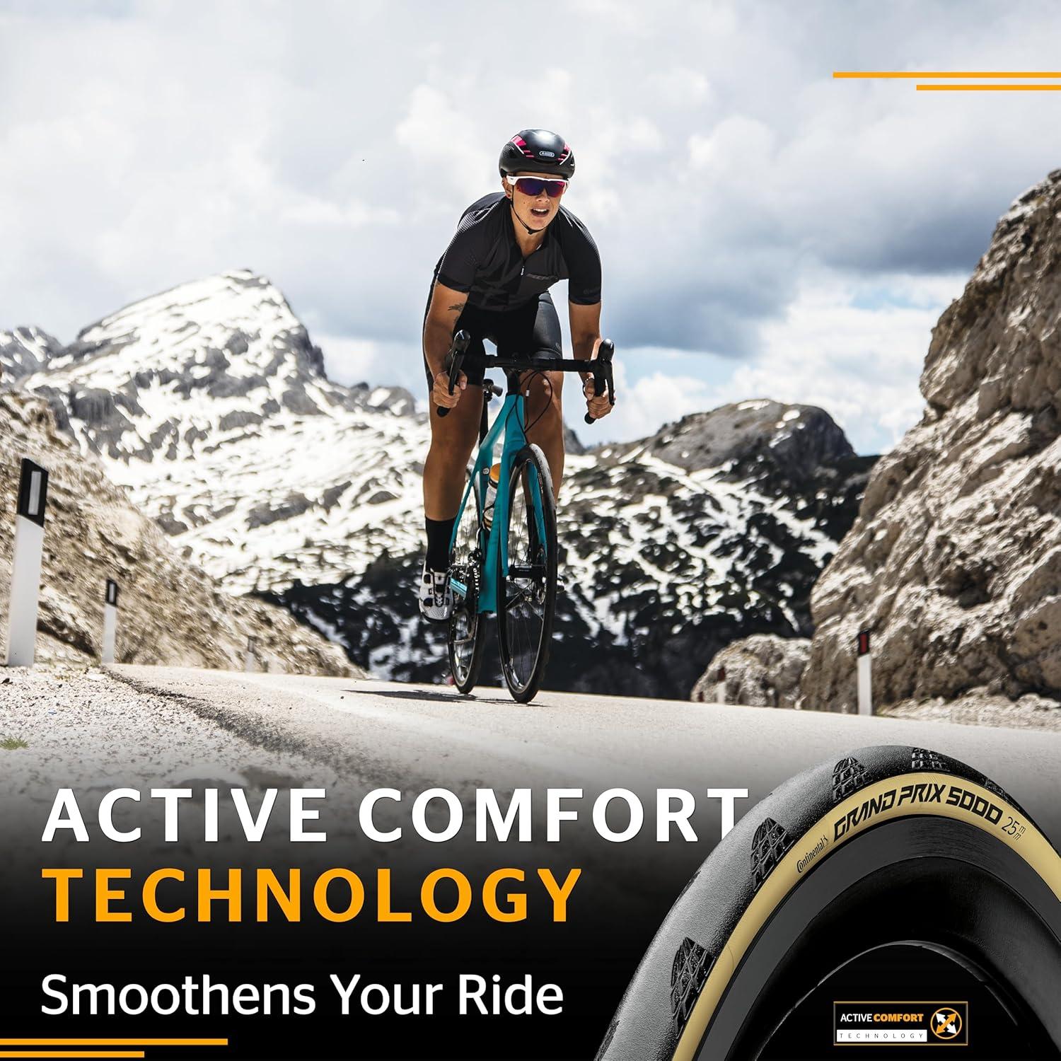 imageContinental Grand Prix 5000 Performance Road Bike TireClincher