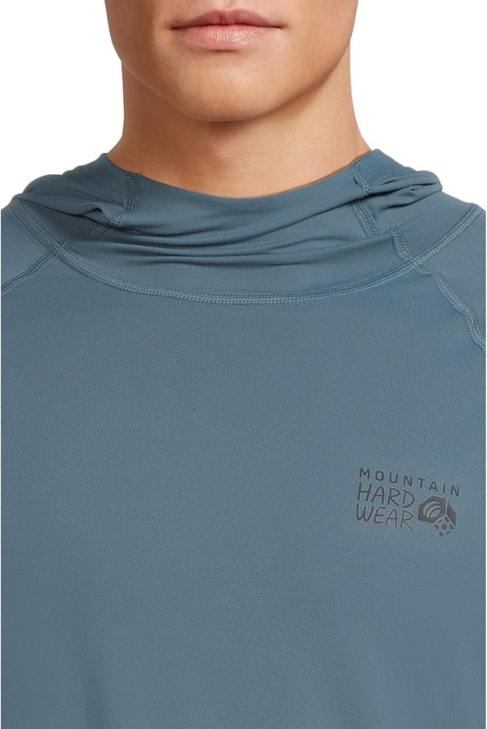 imageMountain Hardwear Mens Crater Lake Hoody for Hiking Camping Backpacking and Casual WearAdriatic Blue