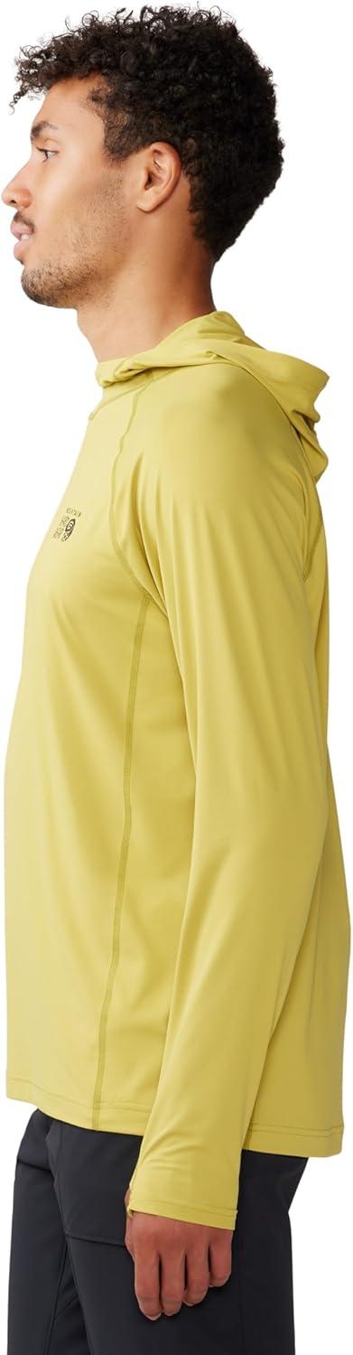 imageMountain Hardwear Mens Crater Lake Hoody for Hiking Camping Backpacking and Casual WearBright Olive