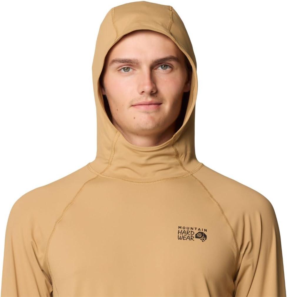 imageMountain Hardwear Mens Crater Lake Hoody for Hiking Camping Backpacking and Casual WearBuck