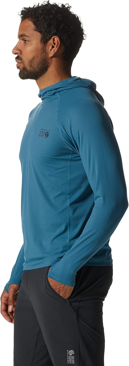 imageMountain Hardwear Mens Crater Lake Hoody for Hiking Camping Backpacking and Casual WearCaspian