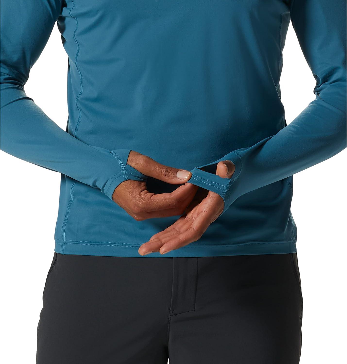 imageMountain Hardwear Mens Crater Lake Hoody for Hiking Camping Backpacking and Casual WearCaspian