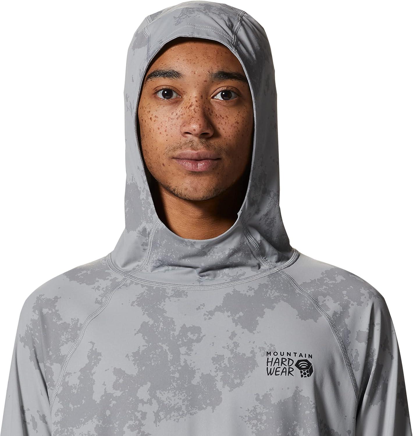 imageMountain Hardwear Mens Crater Lake Hoody for Hiking Camping Backpacking and Casual WearChalice Scatter Dye Print