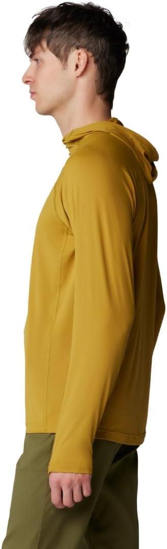 imageMountain Hardwear Mens Crater Lake Hoody for Hiking Camping Backpacking and Casual WearDark Bolt