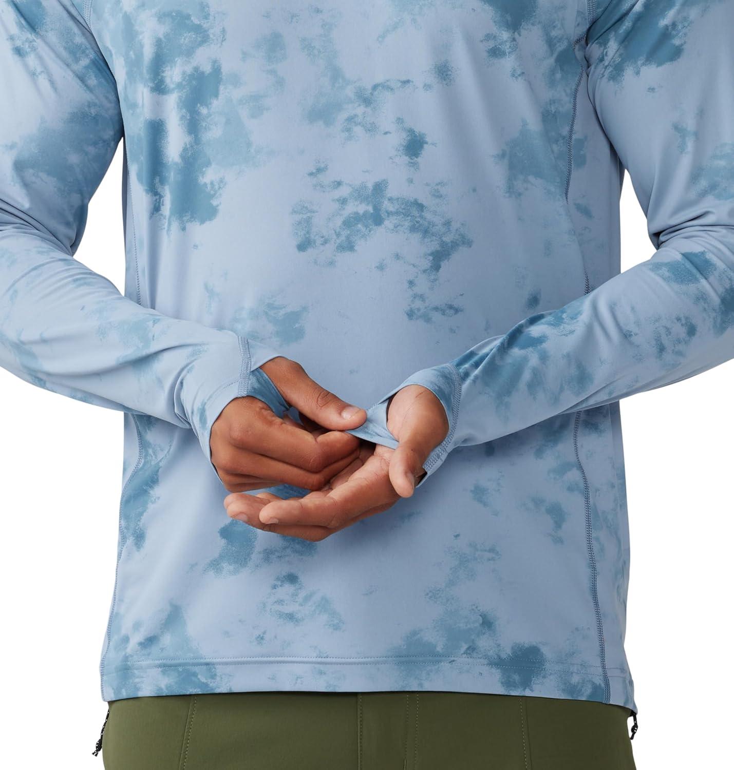 imageMountain Hardwear Mens Crater Lake Hoody for Hiking Camping Backpacking and Casual WearElement Nebula Print