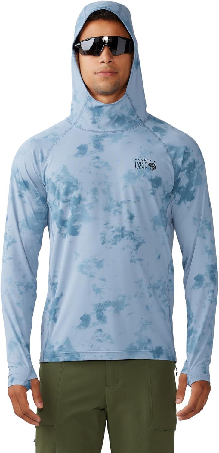 imageMountain Hardwear Mens Crater Lake Hoody for Hiking Camping Backpacking and Casual WearElement Nebula Print