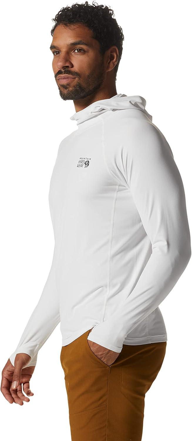 imageMountain Hardwear Mens Crater Lake Hoody for Hiking Camping Backpacking and Casual WearFogbank