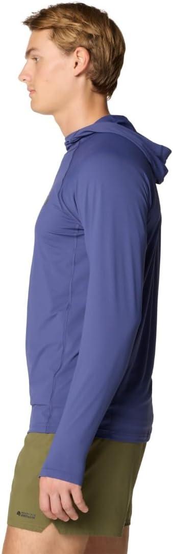 imageMountain Hardwear Mens Crater Lake Hoody for Hiking Camping Backpacking and Casual WearLapis Dusk