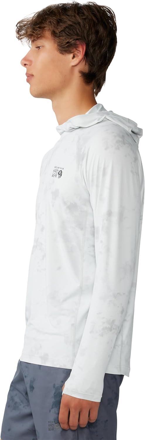 imageMountain Hardwear Mens Crater Lake Hoody for Hiking Camping Backpacking and Casual WearMhw White Nebula Print