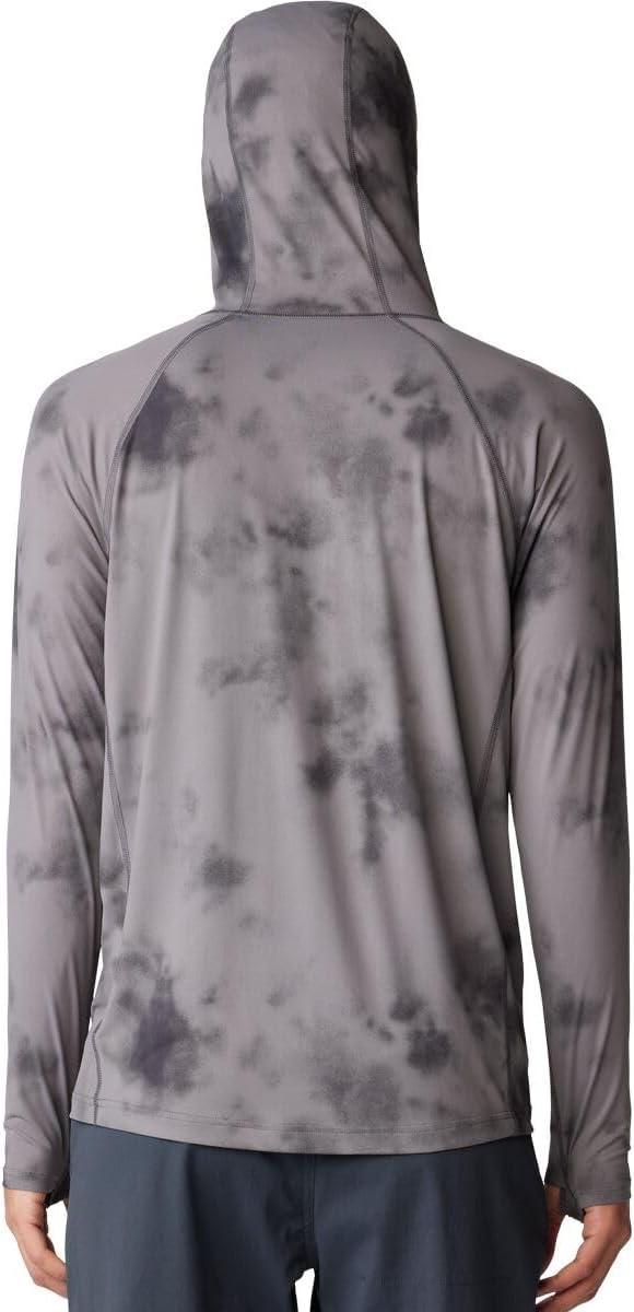 imageMountain Hardwear Mens Crater Lake Hoody for Hiking Camping Backpacking and Casual WearSediment Clouds Dye Print