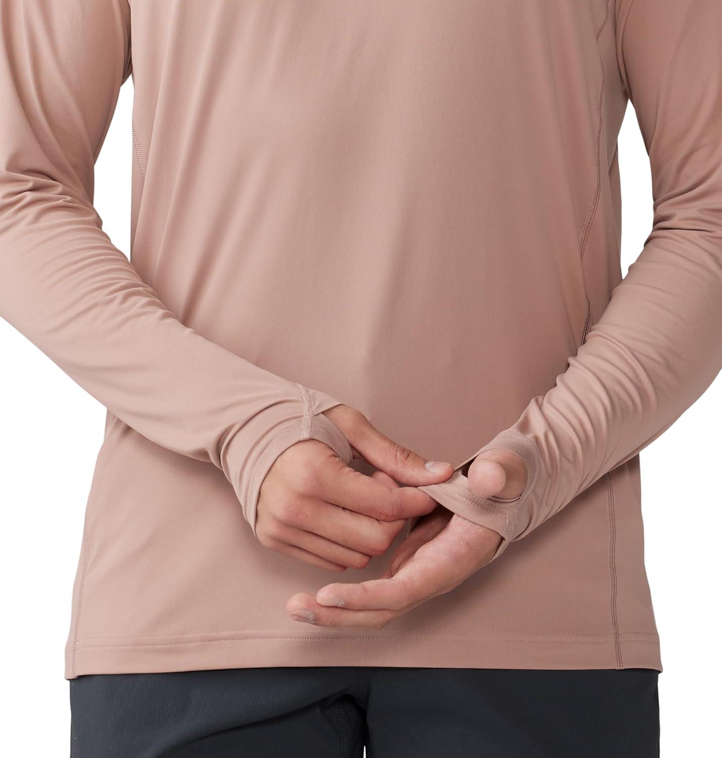 imageMountain Hardwear Mens Crater Lake Hoody for Hiking Camping Backpacking and Casual WearSmoky Quartz