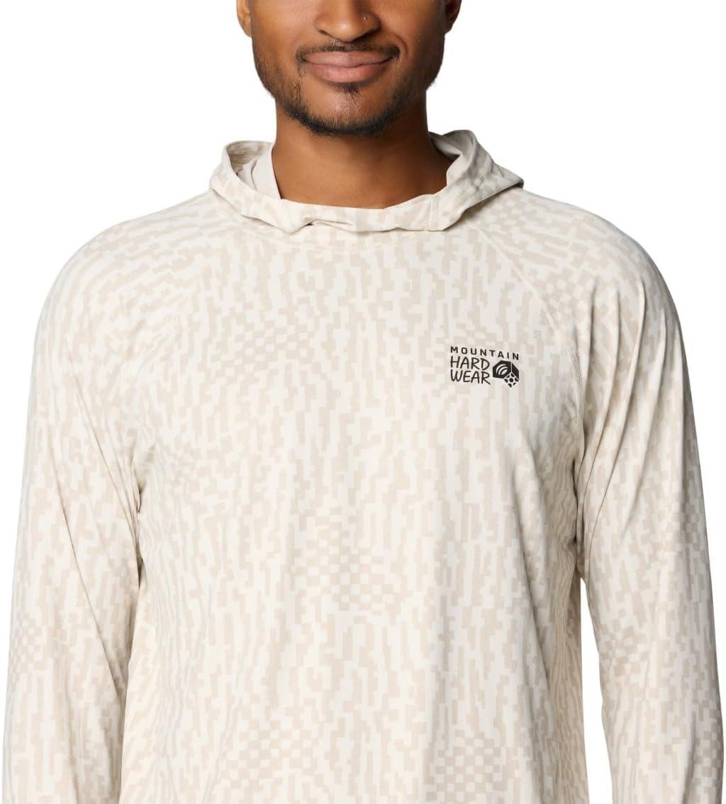 imageMountain Hardwear Mens Crater Lake Hoody for Hiking Camping Backpacking and Casual WearStone Digidaze Print