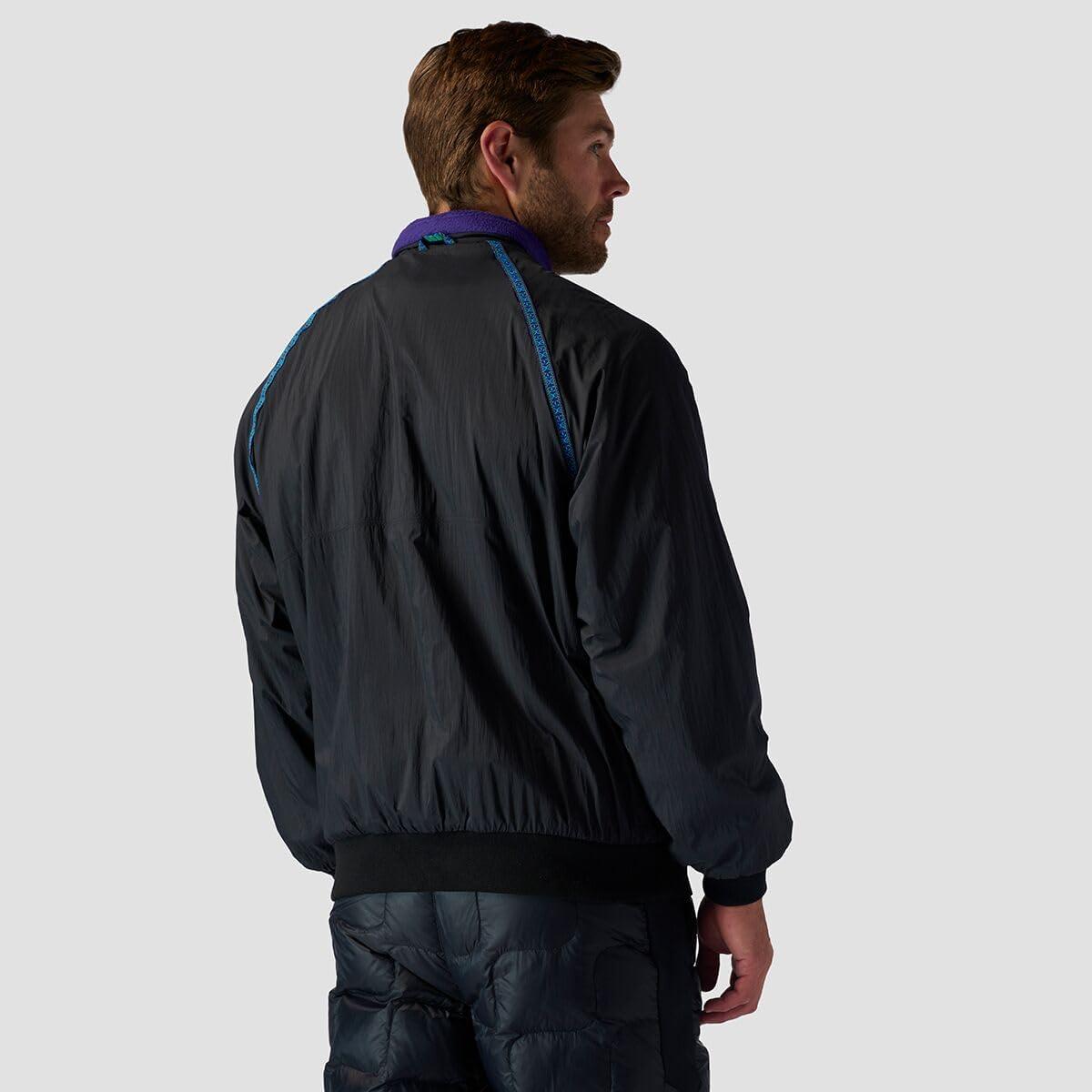 imageStoic Reversible Polar Fleece Full Zip MensViolet IndigoStretch Limo