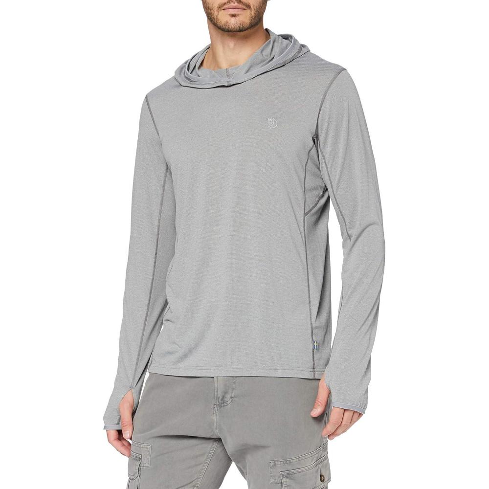 imageFjallraven Abisko SunHoodie  MensShark Grey