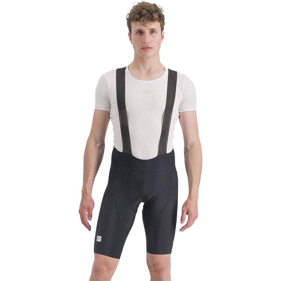 imageSportful Mens Classic Bibshort for Road Biking Cycling and RacingBlack Cedar