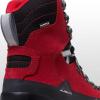 Alpina Sports Alaska 75 Leather 3 Pin 75 mm Backcountry Cross Country Nordic Ski Boots(Red/Black)