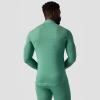 Backcountry, Pines Microgrid Ultra-Lt Baselayer 1/4-Zip Top – Men’s(Gearhead Green)
