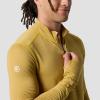 Backcountry, Pines Microgrid Ultra-Lt Baselayer 1/4-Zip Top – Men’s(Hot Spot)