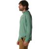 Mountain Hardwear Men’s Crater Lake Hoody for Hiking, Camping, Backpacking, and Casual Wear(Aloe)