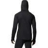 Mountain Hardwear Men’s Crater Lake Hoody for Hiking, Camping, Backpacking, and Casual Wear(Black)