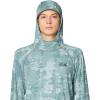Mountain Hardwear Men’s Crater Lake Hoody for Hiking, Camping, Backpacking, and Casual Wear(Blue Sage Inked Dyed Print)