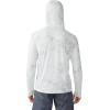 Mountain Hardwear Men’s Crater Lake Hoody for Hiking, Camping, Backpacking, and Casual Wear(Mhw White Nebula Print)