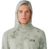 Mountain Hardwear Men’s Crater Lake Hoody for Hiking, Camping, Backpacking, and Casual Wear(White Sage Nebula Print)