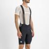 Sportful Men’s Classic Bibshort for Road Biking, Cycling and Racing(Black Ash Grey)