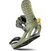ThirtyTwo T32M Fase Snowboard Bindings – Bradshaw Pro Model with Medium-Stiff Flex & Asym Support(GREEN)